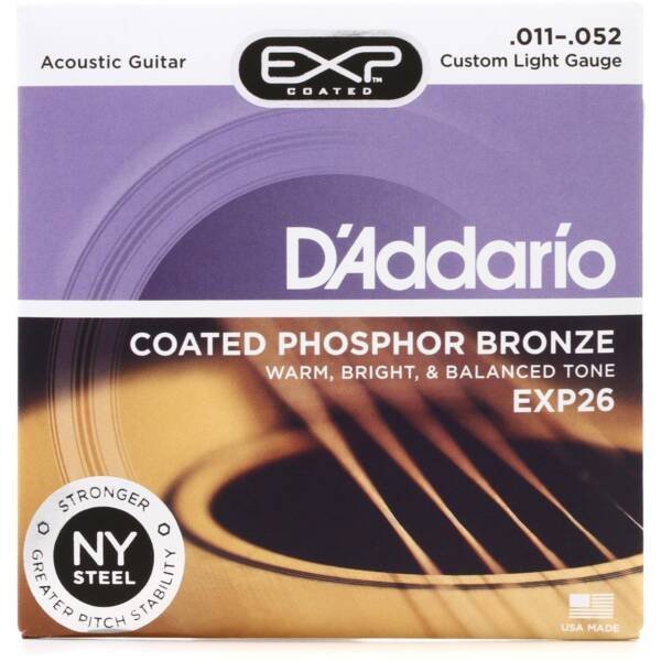 D'Addario EXP26 11-52 light Guitare acoustique