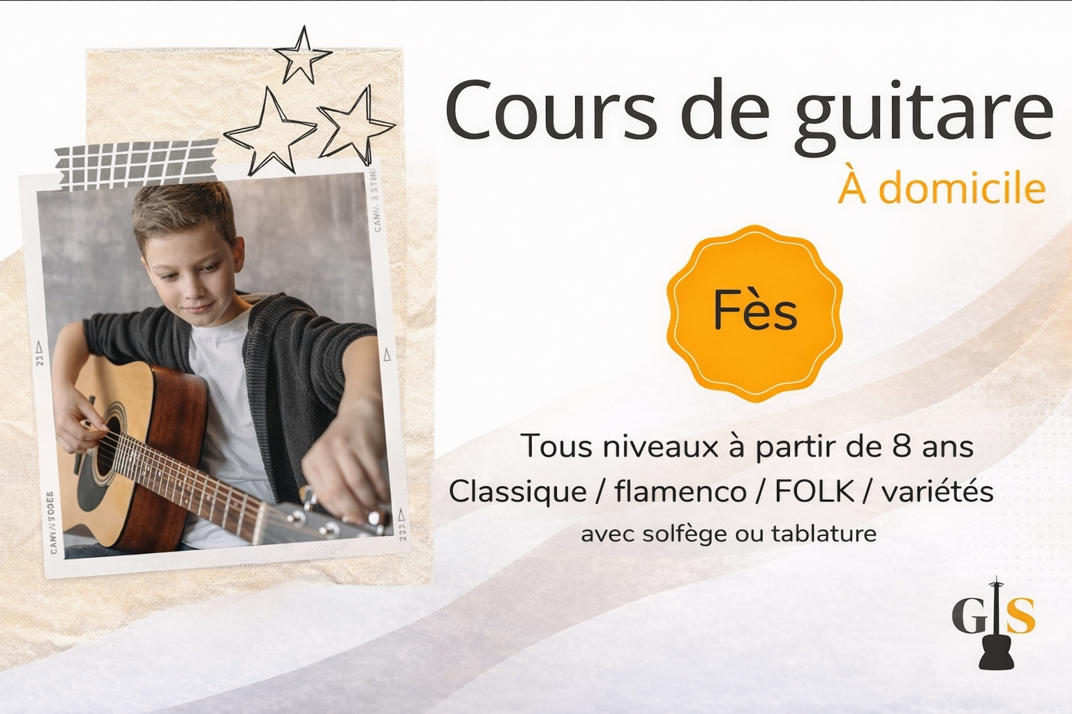 Cours de guitare