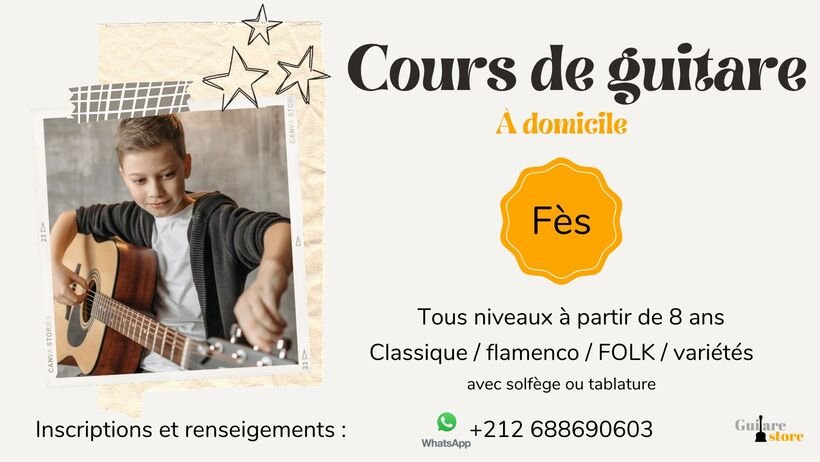Cours de guitare