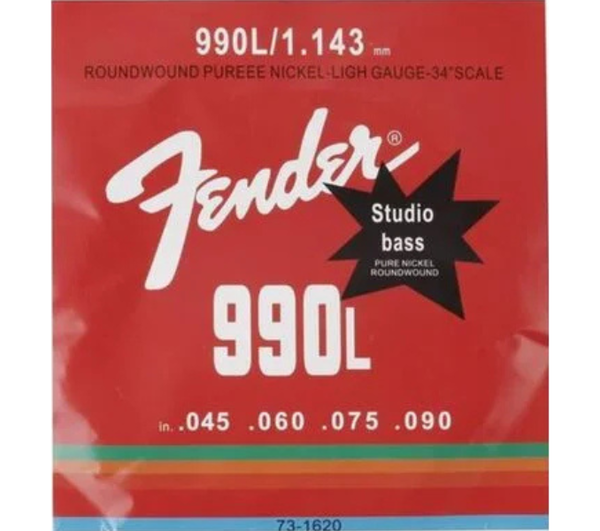 Fender 990L Jeu de cordes Bass